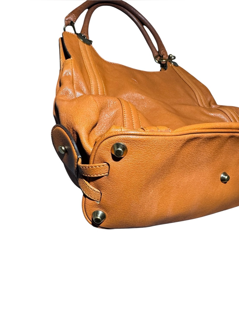 Chloé Whiskey Brown Leather Irene Tote Shoulder Bag - Picture 15 of 16